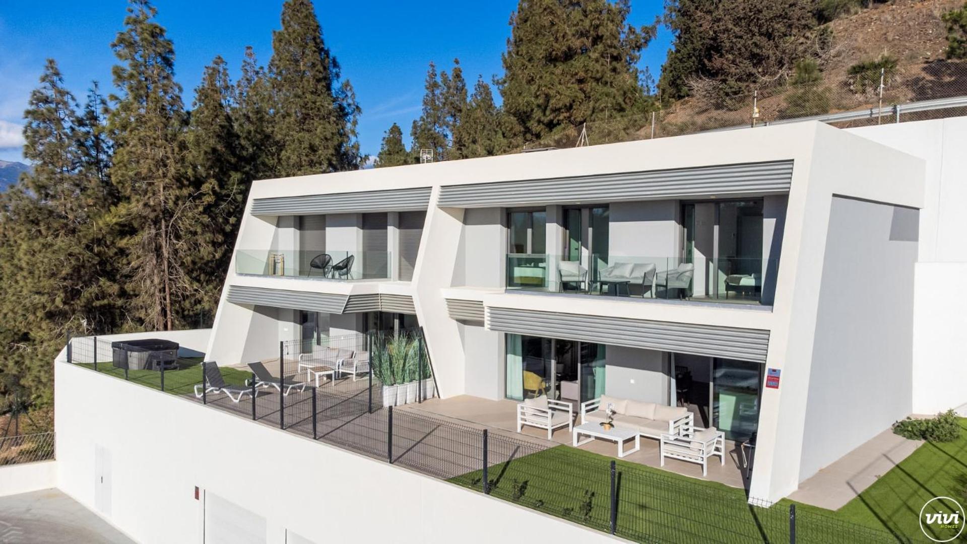 Vivi Homes - Elies House Pool, Gym, Spa & Sea View El Faro Luaran gambar